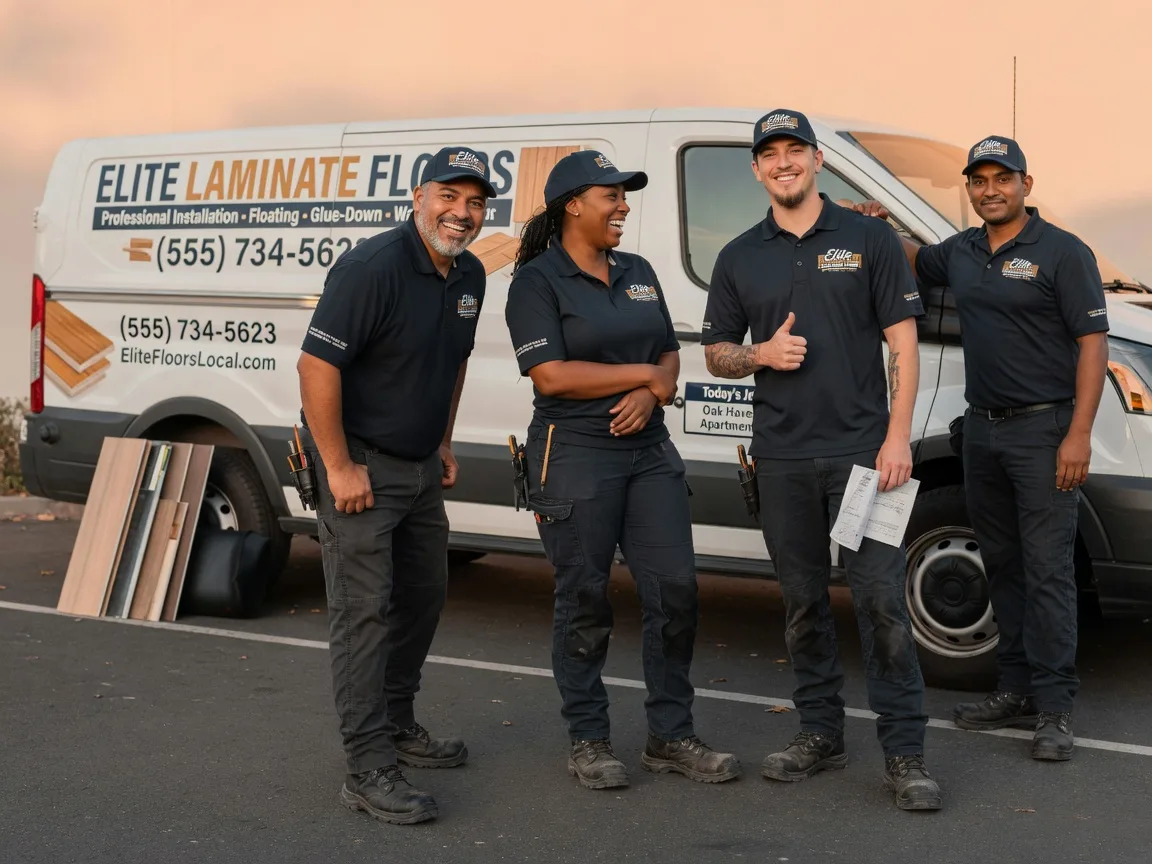 Laminate flooring installation company in Wyocena, WI